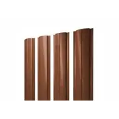 Штакетник металлический Grand Line Slim полукруглый 0.45 мм RAL **, длина *пог.м