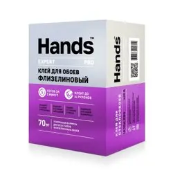 Клей обойный Hands Эксперт Флизелин ПРО (Expert FLIZELIN PRO) 420 г (до 70 кв.м.)