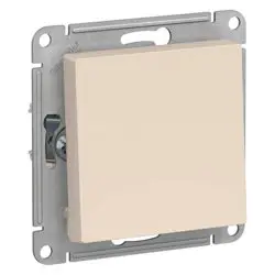 Механизм выключателя одноклавишный СП AtlasDesign 10А IP20 (сх. 1) 10AX беж. SE ATN000211 Systeme Electric