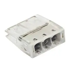Клемма СМК 2273-243 (с пастой) 3 отверстия 0.5-2.5кв.мм PROxima ЕКF plc-smk-2273-243 (уп.100шт)
