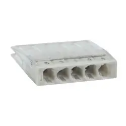 Клемма СМК 2273-245 (с пастой) 5 отверстий 0.5-2.5кв.мм PROxima ЕКF plc-smk-2273-245 (уп.100шт)