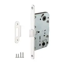 Защелка сантехническая с пластиковым язычком Punto (Пунто) PL96WC-50 WH белый