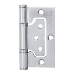 Петля накладная "БАБОЧКА" Punto (Пунто) IN3200W SC 200-2B 75x2,5 матовый хром (2шт.)