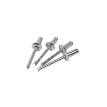 Заклёпка вытяжная 4,0х12 алюминий-сталь кор.с ок (уп 100шт) SteelRex