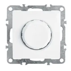 Выключатель диммирующий СП STEKKER Эрна (механизм) белый (PSW10-9106-01)