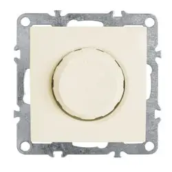 Выключатель диммирующий СП STEKKER Эрна (механизм) слоновая кость (PSW10-9106-02)