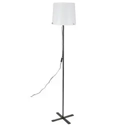 Торшер Uniel UML-T510 E27 BLACK/WHITE под лампу Е27, 60W. черный/белый