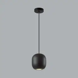 Подвес 5060/1BA PENDANT ODL24 313 черный/металл GU10 LED 4W COCOON