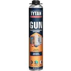 Пена монтажная профессиональная TYTAN Professional GUN всесезонная 750 мл