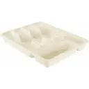 Лоток для столовых приборов Plast Team PT156010048 330х260х43 мм молочный туман