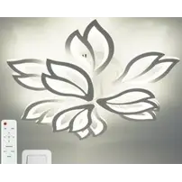 Светильник управляемый светодиодный MEDEA 120W 9F-RC-645x135-WHITE/WHITE-220-IP20
