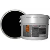 Грунт-эмаль быстросохнущая чёрная матовая (RAL 9005) 10кг ОРЕОЛ TITAN