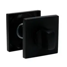 Фиксатор квадратный FRAN WC-R40 BLACK черный