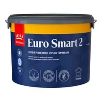 Краска ВД интерьерная глубокоматовая Tikkivala (Tikkurila) EURO SMART 2 A 9л