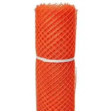Решетка садовая 0,45*20м (35*40мм) оранжевая(красная)
