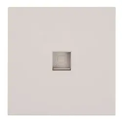 Розетка компьютерная 1-местная (механизм) СП STEKKER Мия, RJ-45, RST00-3117-08, пудровый жемчуг