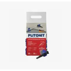Набор PLITONIT SVP-PROFI, клин + зажим 2 мм, 50 + 50 шт