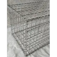 Габион из сетки ячейкой 100х50, проволока 4,8мм, 2500х1000х1200 со стяжками и сборочными спиралями