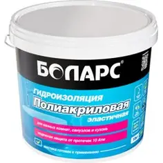 Мастика гидроизоляционная БОЛАРС полиакриловая 10 кг